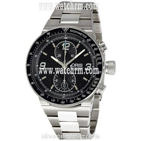 Oris Williams F1 Stainless Steel Carbon Fiber Men's Automatic Watch 673-7563-4184MB