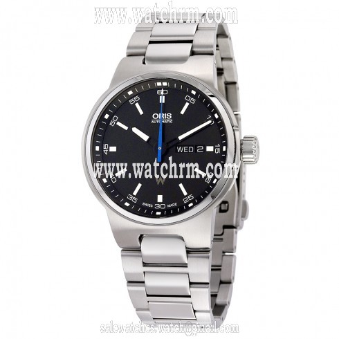 Oris Williams F1 Team Day Date Black Dial Automatic Men's Watch 01 735 7716 4154-07 8 24 50