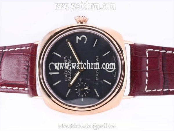 Panerai Contemporary Radiomir Titanium PAM00309 Black Dial Automatic Watch