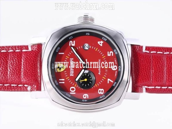 Panerai Ferrari Scuderia FER00009 45mm Red Dial Stainless Steel Case Watch