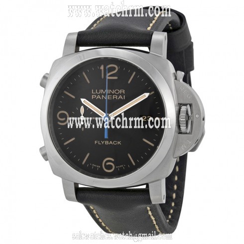 Panerai Luminor 1950 3 Days Chrono Flyback Black Dial Men's Watch PAM00524