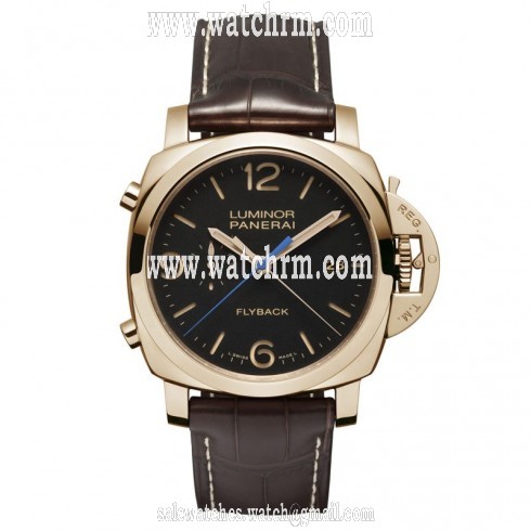 Panerai Luminor 1950 3 Days Chrono Flyback Black Dial Men's Watch PAM00525