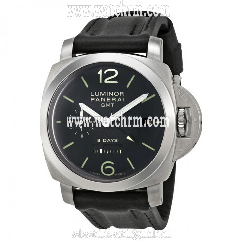Panerai Luminor 1950 8 Days GMT Hand Wound Men's Watch PAM00233
