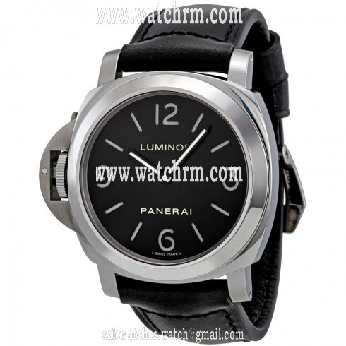 Panerai Luminor Base Black Dial Mechanical Men's Watch PAM00219