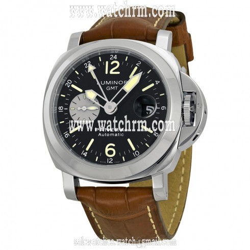 Panerai Luminor GMT Black Dial Automatic GMT Men's Watch PAM00088