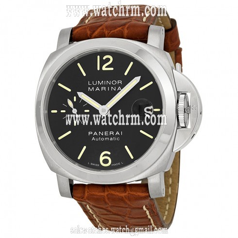 Panerai Luminor Marina Black Dial Automatic Men's Watch PAM00048