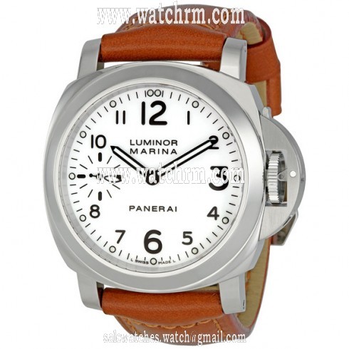Panerai Luminor Marina White Dial Men's Watch PAM00113