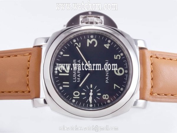 Panerai Luminor PAM 0005 Blue Dial Manual Winding Round Watch