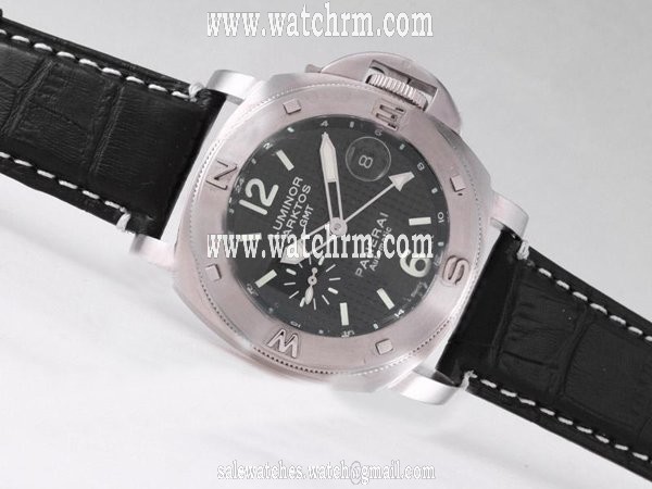 Panerai Luminor PAM 186H Midsize Stainless Steel Bezel Watch