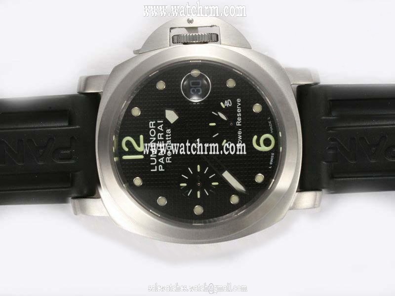 Panerai Luminor PAM 222 Round Stainless Steel Case Midsize Watch