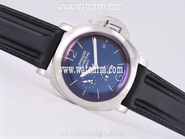 Panerai Luminor PAM 233M Stainless Steel Case Blue Dial 44mm Watch