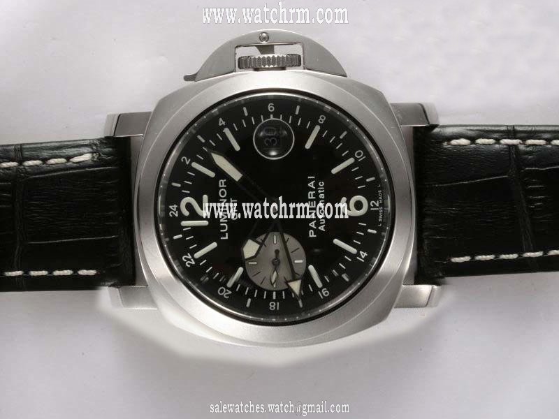 Panerai Luminor PAM088 Automatic Stainless Steel Bezel Watch