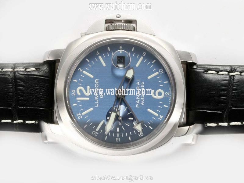 Panerai Luminor PAM089 Automatic Stainless Steel Bezel Watch