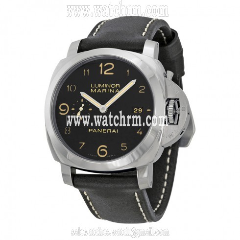 Panerai Luminora Marina 1950 Black Dial Automatic Men's Watch PAM00359