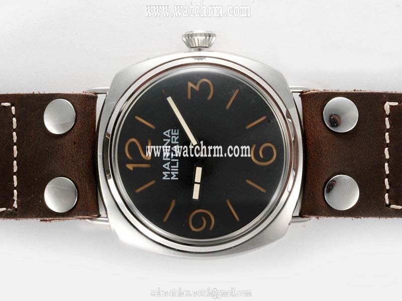 Panerai Marina Militare 31076 Stainless Steel Bezel Stainless Steel Case Midsize Watch