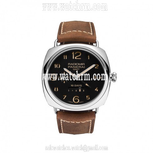 Panerai Palm Beach Radiomir 10 Days Black Dial Men's Watch PAM00481