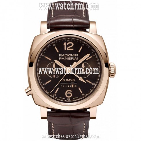 Panerai Radiomir 1940 Brown Dial Men's Watch PAM00502