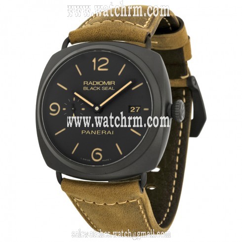 Panerai Radiomir Composite Black Seal 3 Days Automatic Men's Watch PAM00505