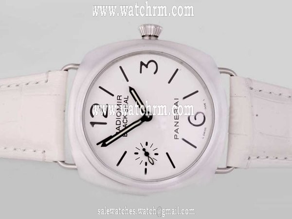 Panerai Radiomir PAM 00190 White Dial Stainless Steel Case Watch