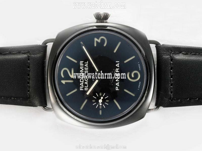 Panerai Radiomir PAM 292 Black Dial PVD Case PVD Bezel Watch