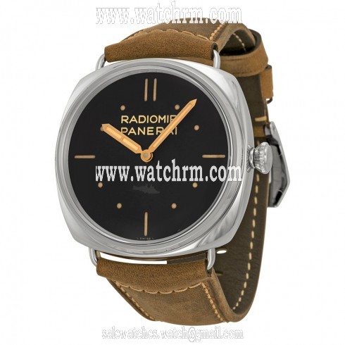 Panerai Radiomir SLC 3 Days Mechanical Black Dial Men's Watch PAM00425