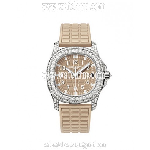 Patek Philippe Aquanaut Luce Haute Joaillerie Honey Beige Ladies Watch 5069G-020