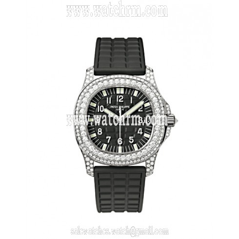 Patek Philippe Aquanaut Luce Haute Joaillerie Mysterious Black Ladies Watch 5069G