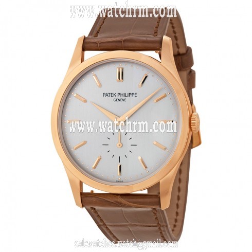 Patek Philippe Calatrava Opaline Dial 18K Rose Gold Men's Watch 5196R-001
