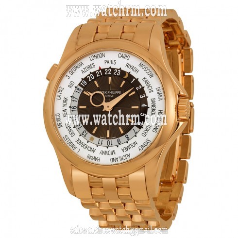 Patek Philippe Complications Brown Dial 18kt Rose Gold Automatic Men's Watch 5130-1R-011