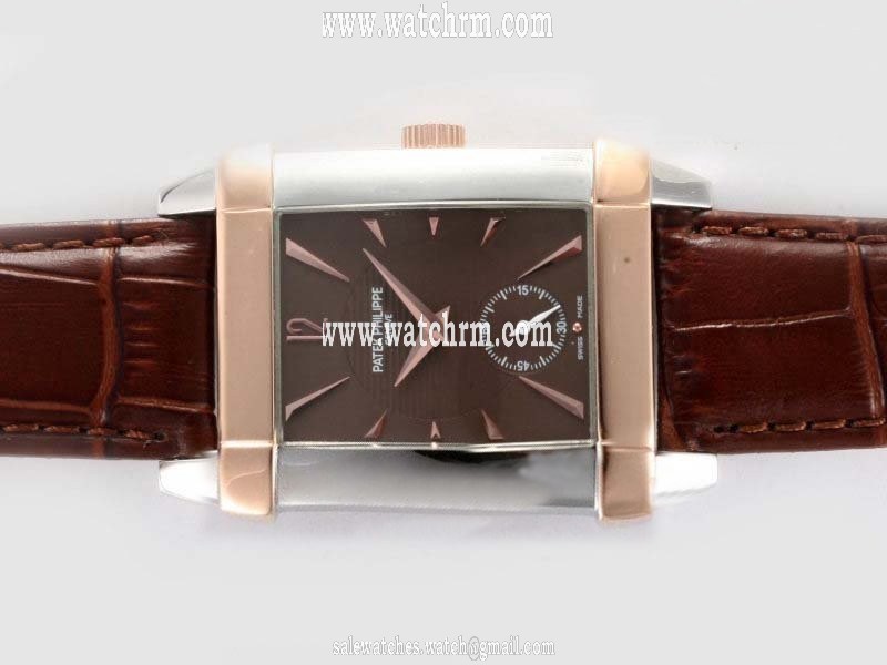 Patek Philippe Gondolo 5111PR Manual Winding 32.9x47.8mm Brown Dial Watch
