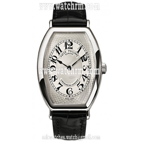 Patek Philippe Gondolo Mechanical Gold Dial Leather Men's Watch 5098P-001