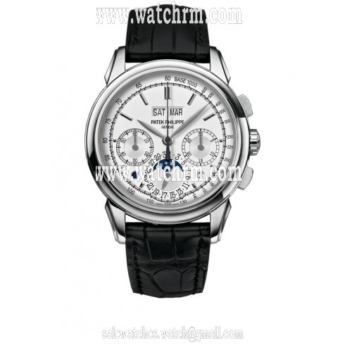Patek Philippe Grand Complications Silver Dial 18K White Gold Men's Watch 5270G-013
