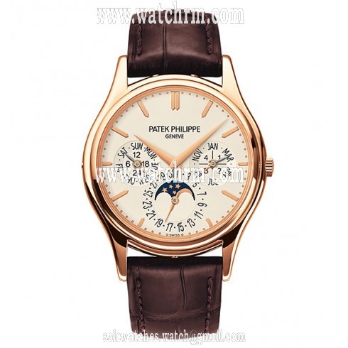 Patek Philippe Grand Complications Silver Dial 18kt Rose Gold Men's Watch 5140R-011