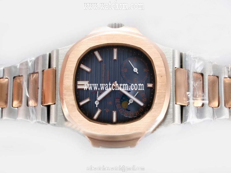 Patek Philippe Nautilus 5712/1A Blue Dial 42x38mm Manual Winding Watch