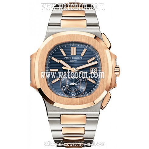 Patek Philippe Nautilus Mechanical Blue Dial Men's Watch 5980/1AR