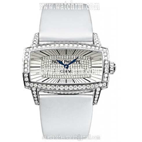 Patek Philippe Gondolo Gemma White Gold Ladies Watch 4982G