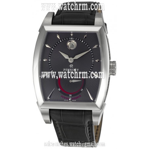 Perrelet Power Reserve Grey Dial Automatic Men's Watch A1017-2