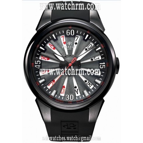 Perrelet Turbine Poker Dial Automatic Men's Watch A4018-2