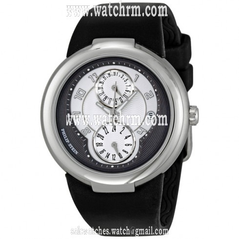 Philip Stein Active Black Rubber Unisex Watch 31-AGRW-RBB