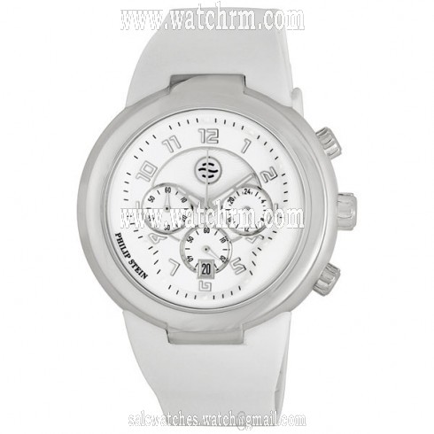 Philip Stein Active White Silicone Strap Watch 32-AW-RW
