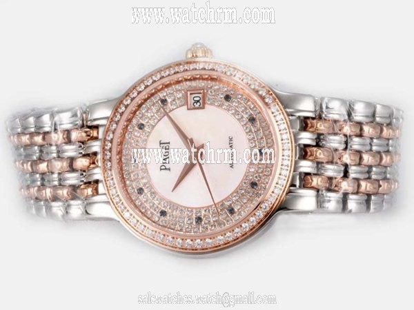Piaget Altiplano 2836 Stainless Steel Case 38mm Gold Dial Watch