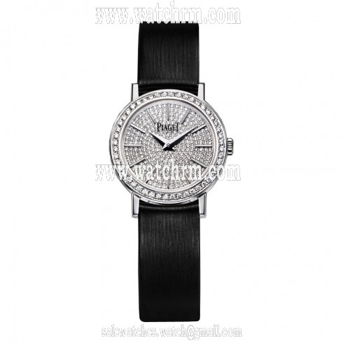 Piaget Altiplano Diamond Pave Dial Ladies Watch GOA37033