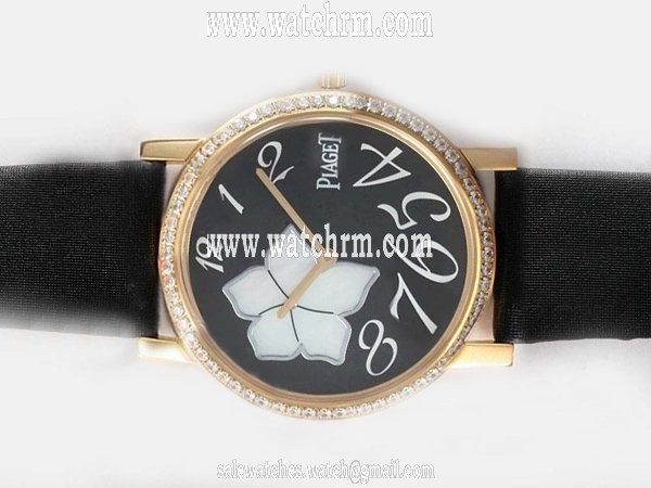 Piaget Altiplano G0A32077 38mm Black Crocodile Leather Strap Watch
