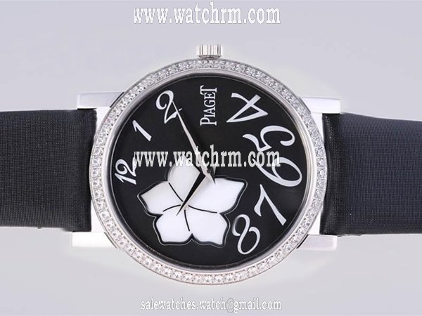 Piaget Altiplano G0A32077 Stainless Steel Case Round Black Dial Watch