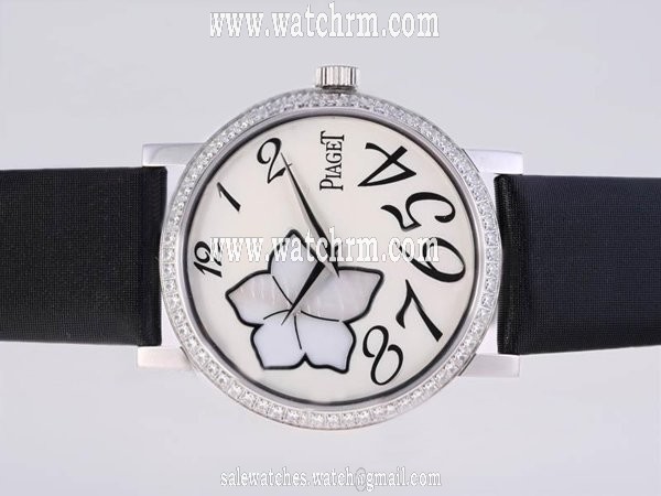 Piaget Altiplano G0A32077 Stainless Steel with Diamond Bezel Quartz White Dial Watch