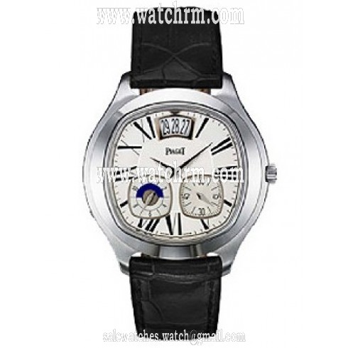 Piaget Black Tie Emperador Cushion Men's Watch GOA31016