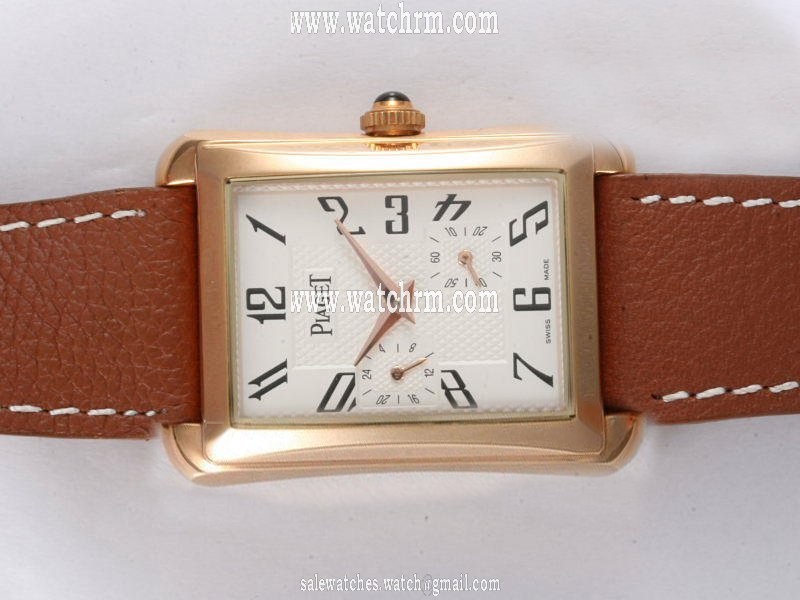 Piaget Black Tie Piaget Emperador G0A28071 Stainless Steel Case 34x45mm Mens Watch