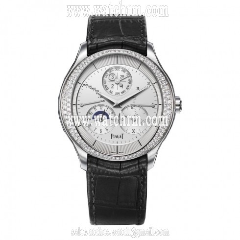 Piaget Gouverneur Silver Dial Automatic Men's Watch G0A40019