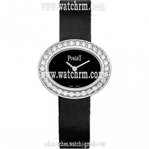 Piaget Limelight Black Dial Ladies Quartz Watch G0A39202