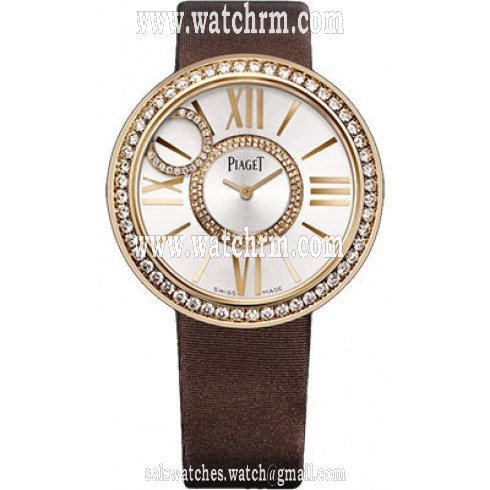 Piaget Limelight Dancing Light Silvered Rose Gold Ladies Watch G0A36157